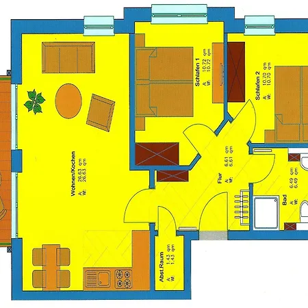公寓 Wilhelmine - 04 Mit Balkon Sellin (Rugen)